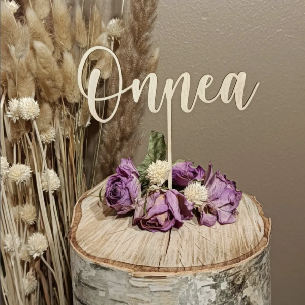 Onnea-kakkukoriste