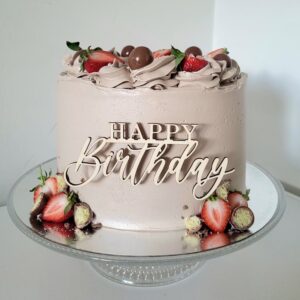 Happy Birthday- kakkukoriste sivulle