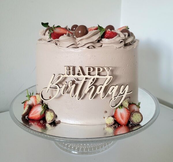 Happy Birthday- kakkukoriste sivulle