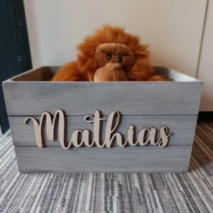 Nimikyltti seinälle, oveen tai laatikkoon