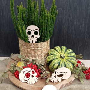 Halloween koristeet (kallo setti)