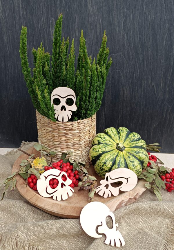 Halloween koristeet (kallo setti)