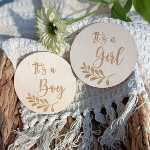 It´s a Boy tai It´s a Girl- kyltti