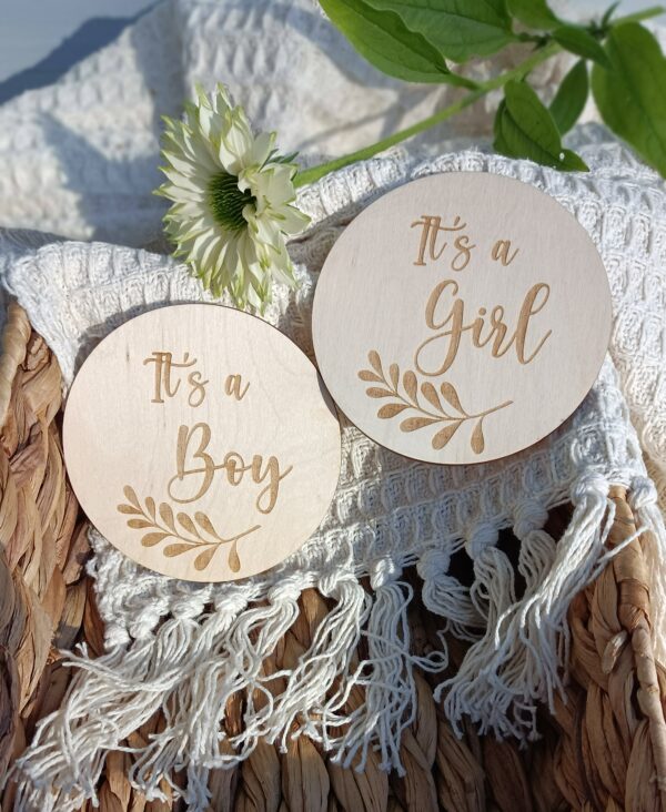 It´s a Boy tai It´s a Girl- kyltti