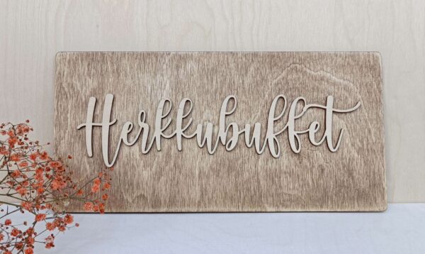 Herkkubuffet taulu